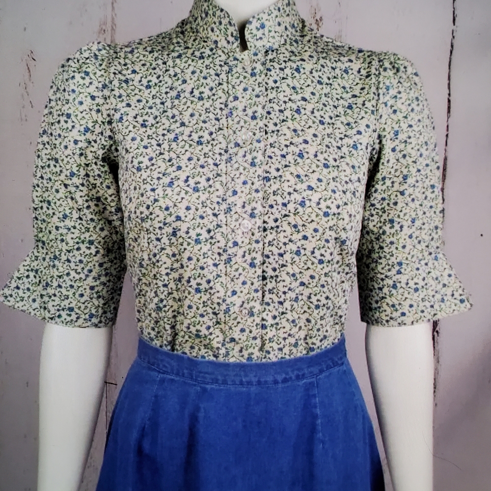Floral Print Women's Top